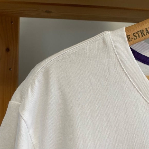 Robert Graham White Purple Gray Skull Leon Graphic Tee T-shirt - Picture 5 of 13